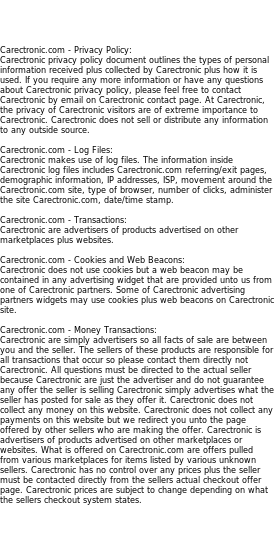 carectronic privacy