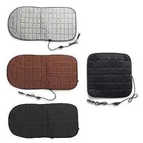 1681584 12v Nonslip Car Heating Seat Cover Pad Heated Cushion Winter Warm Backrest #3
