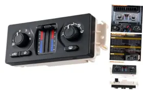 599-210xd A-dcwmool 599-210 Climate Control Module Ac Panel Compatible With 2003