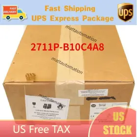 2711p-b10c4a8 Ab 2711pb10c4a8 Panelview Plus Terminal Fast Shipping New Gq