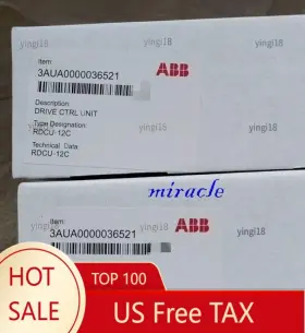 3aua0000036521 Abb 1pc New Rdcu-12c Control Board Air Delivery Us Free Tax