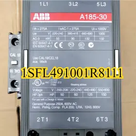 A185-30-11 Abb A185-30 New In Box Ac Contactor 24v 110v 220-230v Us Free Tax