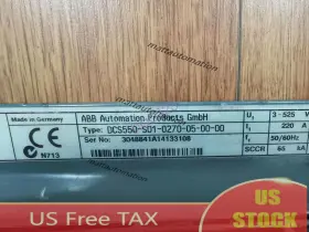 Dcs550-s01-0270-05-00-00 Abb Dc Speed Drive New Dhl/fedex
