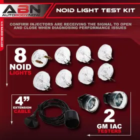 1347 Abn Deluxe Noid Light Test Kit Fuel Injector Tester Tool Set #2