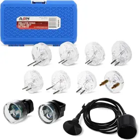 1347 Abn Deluxe Noid Light Test Kit Fuel Injector Tester Tool Set