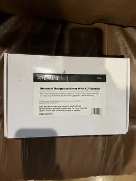 Advent Nm100 Universal Navigation Mirror With 4.3 Inch Monitor