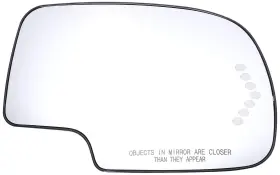 Aftermarket Fba 1339-0006r Silverado Gm Sierra 1500 2500 3500 03-07 Power Heated W Signal Mirror Glass Rh