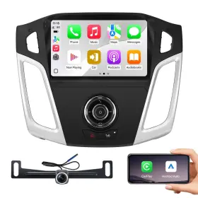 Ainavito 610371334743 For Ford Focus 2012-2018 Car Radio Wireless Carplay Android Auto Plug And