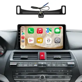 Ainavito 610371338727 Qled Linux Car Stereo For Honda Accord 2008-2013 8th Gen - Fast Boot Wirele