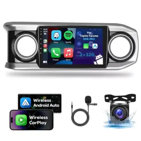 X-qa1791x-yt Alikali 9 Inchs Car Stereo With Carplay Android Auto For Toyota Tacoma 2016-2021