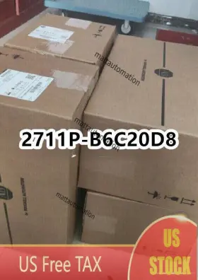 2711p-b6c20d8 Allen-bradley 2711pb6c20d8 New Sealed /a Panelview Plus 600 Color Enet/rs232