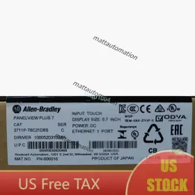 2711p-t6c21d8s Allen-bradley 2711pt6c21d8s Hmi Panelview Plus 7 Graphic Terminal New