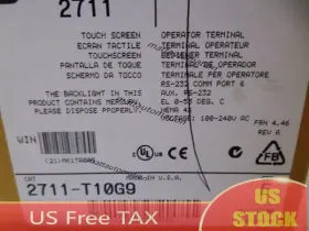 2711-t10g9 Allen-bradley 2711t10g9 1pcs New Factory Sealing