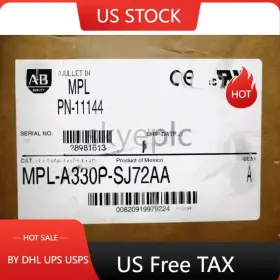 Mpl-a330p-sj72aa Allen-bradley Ac Servo Motor Sealed Us Free Tax