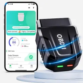 Obd2 Amtifo V011 Bluetooth Scanner App For Car Clear/reset Engine Codes Ios/android
