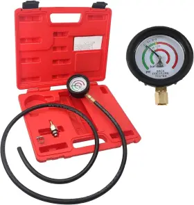 Fpt-01 Angchun Exhaust Back Pressure Tester - Gauge With 6ft Hose