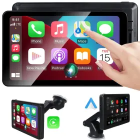 G736-001 Aonerex Wireless Carplay Screen Android Auto For Car 7 Inch Touch Naivgation Port