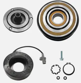 Ack97381-c Apremium A/c Compressor Clutch Assembly Kit Plate Pulley Bearing Coil 97381-c
