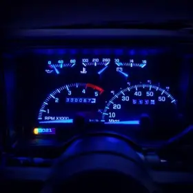 As108210ab Asacexu Cluster Gauge Led Light Kit For 1988-1994 Chevy Gmc C/k 1500 2500 Trucks - Blue