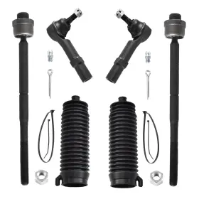 Ases800223-6 Asupricos 6pcs Front Tie Rods Kit For Chevy Gmc Silverado Sierra Suburban Yukon Xl 1500