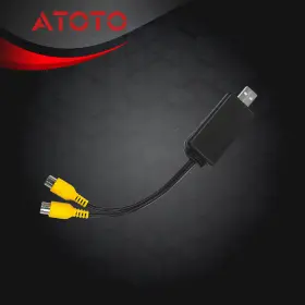 Atoaacahv48ai2423 Atoto Usb To Rca For S8 Gen 2 And A6pf Not 1 F7 Sa102 A6y Video Out Adaptor