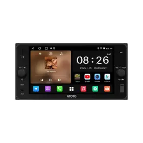 Tyb7t Atotozone A5l 2025 Upgrade 7 Inch Double Din Car Stereo With Wireless Carplay And Android Aut