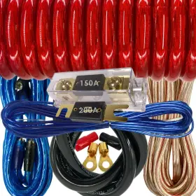 1228ear-2628 Audiobank Complete Gauge Up To 6500 Watts Car Amplifier Installation Power