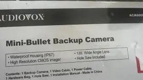 Aca600d Audiovox Mini-bullet Cam New