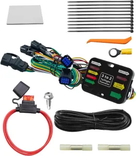 56474  Augrex 4-pin Trailer Hitch Wiring Harness Kit With Connector Plug Fit For Kia Sorento