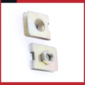 Automall Tech 655692060506 Universal Metal Screw U-type Clips Speed Nuts For Car License Plate Pack Of 20 #2