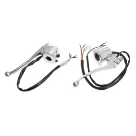 Cg125 Automall Tech 702105695852 Motorbike Headlight Foglight Emergency Light Starting Switch For Honda #2