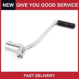 Automall Tech 783243764914 15mm Shaft Aluminium Rubber Kick Starter Starting Lever For Motor Dirt Bike