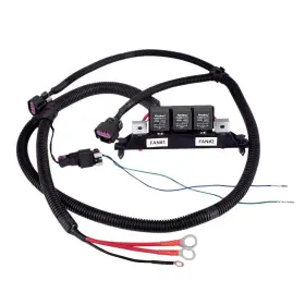 Autolx-298 Automkt Speed Electric Dual Fan Control Wiring Harness Fits For Chevy Silverado Avala