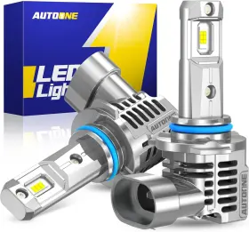Autoone Zx-e5-new-hb3 9005 Fog Light Bulbs 28 000lm With Cooling Fan 9005/hb3