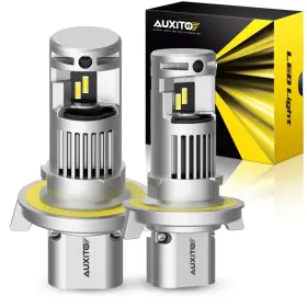 Auxitous-jwq16h1307031 Auxito H13 Led Bulb 9008 Light Bulbs 44000lm 99% Vehicle Fit Turbo Cool Inch