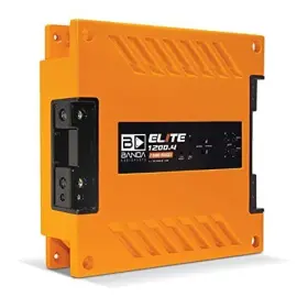 1200.41ohmorange Banda Audioparts 4-ch. Vehicle Audio Bass Amplifier - 300w D Class High-powered Mono Amp