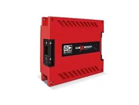 Icex3000.1red Banda Audioparts 1-ch.vehicle Audio Bass Amplifier - 3000wrms High-powered Mono Amp