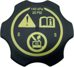 Bek-shg007 Bekelan Auto 2000-2022 Universal Coolant Reservoir Cap For Chevy Gmc Buick Cadillac -silverad