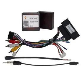 Bc-cab-210-ch-001 Bestycar 16pin Car Stereo Radio Power Retrofit Wiring Harness Cable Adapter Xp Canbus