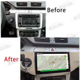 T3l-9405-2gb Bestycar 10.1 Inch Android 10 Car Stereo Radio For Vw Magotan Passat Cc B6 B7 2007 2016 Gps #2
