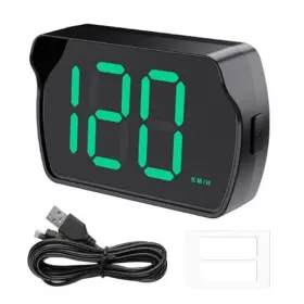 22418544 Bibabala Gps Digital Speedometer Hud Speed Meter Mph Speedo Head Up Black