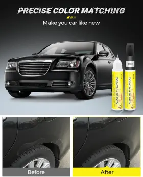 Tup0101 Biced Touch Up Paint For Cars Car White Scratch Repair 2 In 1 Design Remov #2