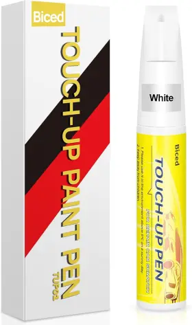 Tup0101 Biced Touch Up Paint For Cars Car White Scratch Repair 2 In 1 Design Remov