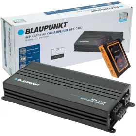 Bpa-c400 Blaupunkt C400 Elite Car Audio Class Ab 4-channel 2600w Stereo Amplifier