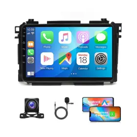 Jfhz-qa1772x-wjm-11 Bobuluo Android 13 Car Stereo For Honda Vezel Hrv 2014-2019 With Wireless Carplay And A