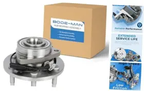 Nt515096 Bodeman Front Wheel Hub And Bearing Assembly For 2007-2013 Chevy Gmc Silverado 1500