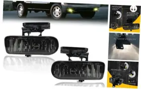 Bc-055-smoked Bona Fog Lights Compatible With 2000-2006 Gmc Yukon Pickup Truck / 1999-2002
