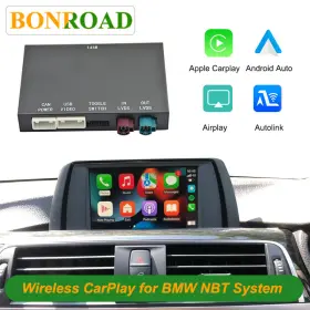 Us2102cp-nbt Bonroad Wireless Nbt Carplay Android Auto Decoder Box For Bmw F20 F30 F15 F48 F25 F35