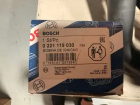 0221119030 Bosch Kw12v High Power Ignition Coil Car Parts Made In Germany Red #2