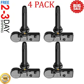89858 Branded Sensores De Llantas 4 Pcs Sistema Control Presion Neumaticos Programado